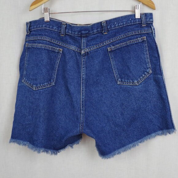 Men's Vintage USA Made Denim Cutoff Shorts - Picture 3 of 7